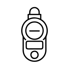 Poster - Lux meter light meter digital illuminance meter for measuring light intensity in photography