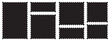 © Perfectworks - Set of blank rectangle and square Postage stamp frames. Postage stamp vector icons. Postage stamp set. Mockup postage stamps. Blank postage stamp borders templates.