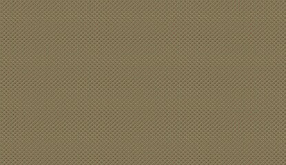Poster - Seamless khaki textile texture with small decorative elements forming a subtle diagonal pattern, ideal for backgrounds and design projects