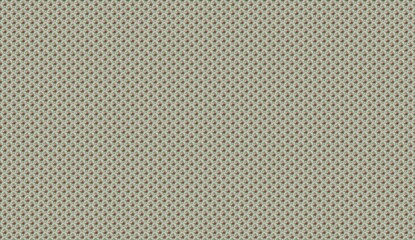 Poster - Elegant repeating floral motif on a light green background, perfect for vintage or shabby chic projects