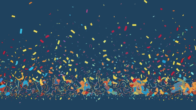 Celebration Confetti Abstract Background