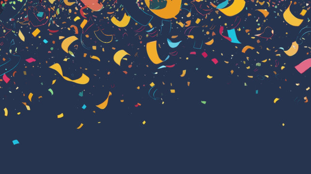 Celebration Confetti Abstract Background
