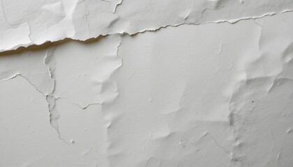 Poster - Peeling white paint texture indoor wall abstract image minimalist design close-up shot artistic concept for visual appeal