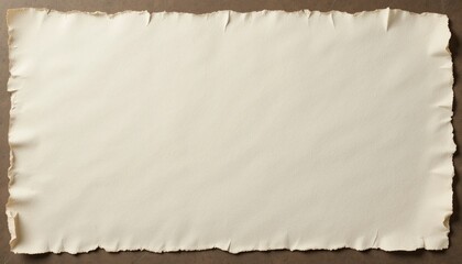 Poster - Creative artwork displaying blank torn edge paper in a minimalist environment studio setting high-quality image for design projects