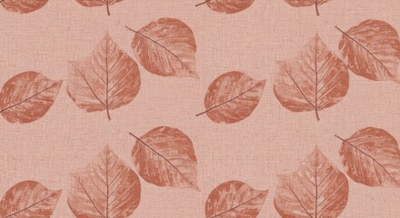 Leinwandbilder - Abstract leaf pattern background texture illustration design art