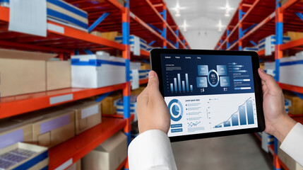 Poster - business data dashboard provide business intelligence analytic for marketing strategy planning snugl