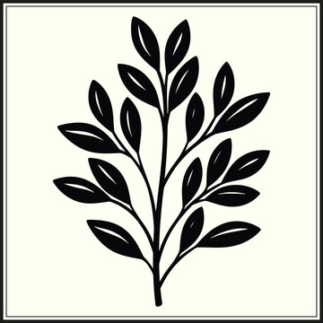 Mistletoe Silhouette, Christmas