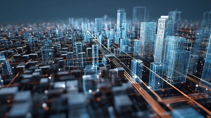 Poster - Detailed Digital Twin Visualization of a City Model in Real Scale