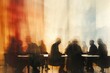 © NikoG - Blurred business people meeting in modern office building conference room