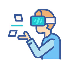 Poster - VR User Interface Interaction in Futuristic Metaverse