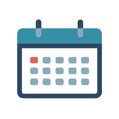 Poster - Calendar Icon Vector Illustration for Schedule and Planning