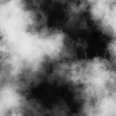 Aufkleber - Exploring the Enigmatic Beauty of Black and White Fog Textures in a Decorative Setting