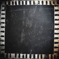 Poster - Timeless Nostalgia Captured in Film Grain Texture Creating a Blank Canvas for Endless Creativity and Inspiration Through Vintage Aesthetics