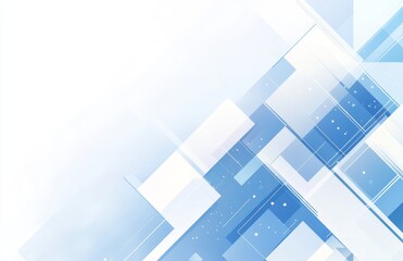 Poster - Light Blue and White Lines on an Abstract Technology Background’ is reworded as ‘Abstract Tech Background with a Color Scheme of Light Blue and White Lines
