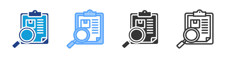Poster - Provide Detail icon set multiple style collection