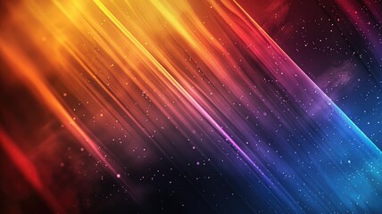 Poster - Abstract colorful flowing fabric in red, yellow, and blue. Watercolor brush stroke with colorful color curve shape and glowing color. Art and design concept for wallpaper. Rainbow color. AIG53.
