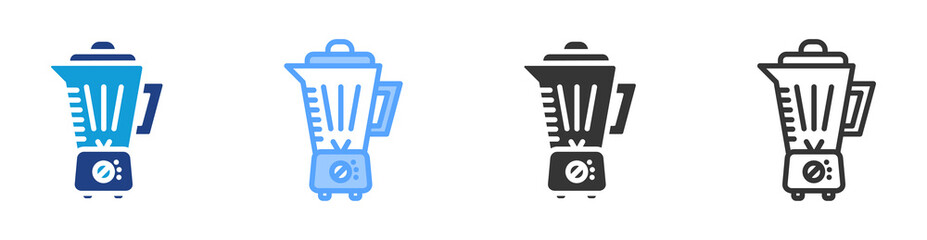 Poster - Blender icon set multiple style collection