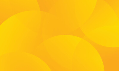 Poster - Abstract yellow and orange circle dynamic shape gradient composition background