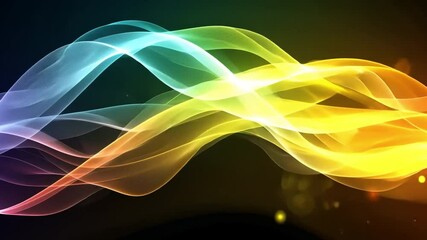  - colorful abstract waves dynamic and fluid background of vibrant energy in motion, creating captivati