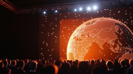Aufkleber - A global trade conference where attendees network and attend panel discussions online,Video Conferencing Platforms
