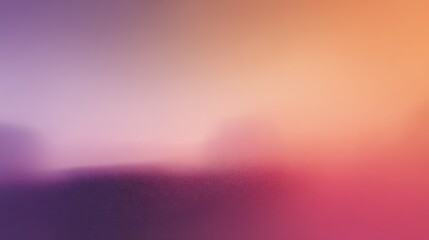 Poster - A soft gradient background in vibrant tones of pink, purple, and orange creating a dreamy atmosphere for your creative projects.