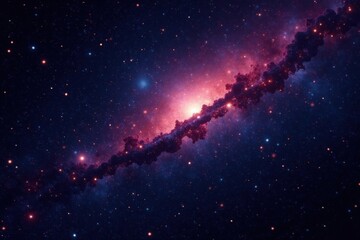 sparkling stars against black canvas of vast cosmos , cosmic, astronomy