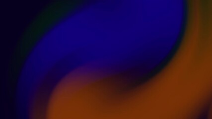 Poster - Video showcasing gradient twist from orange to blue, ideal for multimedia projects seeking dynamic color transitions and vibrant visuals.