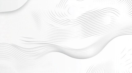 Poster - Abstract design with flowing, textured lines.