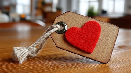 Poster - Heart shaped symbol on a key illustrating the connection between love and branding in emotional marketing strategies