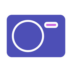 Poster - Aesthetic Photography Symbol in Purple Hue Theme