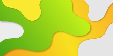 Poster - vector abstract background with soft gradient color and dynamic shadow on background .vector backgro