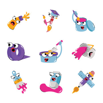 Set Of Art Sticker 5