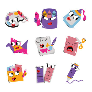 Set Of Art Sticker 1 