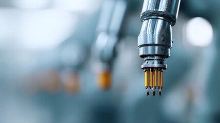 Poster - advanced robotics in manufacturing with precision and efficiency