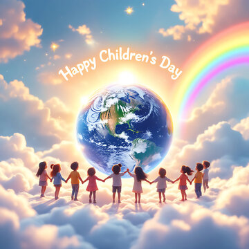 Happy children's day Background
