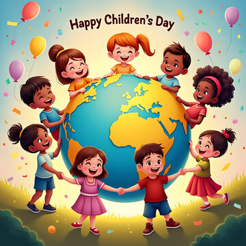 Happy children's day Background