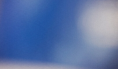 Fototapete - abstract background with a blue white gradient with subtle noise and grain texture