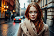 © Evgenii Starkov - Stylish Woman in City Street Fashion