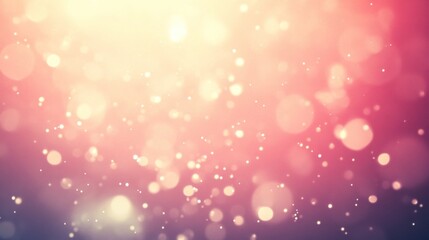 Poster - Soft, vibrant bokeh effect with warm tones.