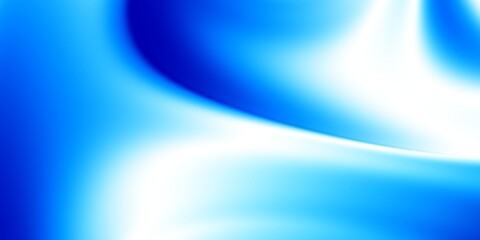Fototapete - A mesmerizing blend of captivating blue hues creating fluid dynamics within a stunning abstract design