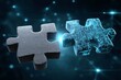 © BISO - Digital puzzle pieces for API integration symbolizing tech connectivity innovation