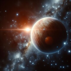 Wall Mural - A planet no fixed orbit
