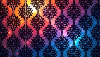 Geometric lace overlay, repeating motif, sharp lines, lines, pattern, decorative
