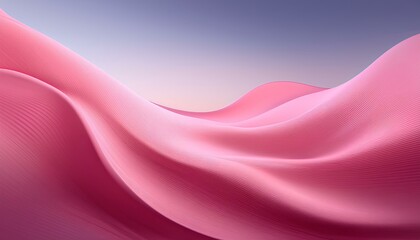Fototapete - Soft pink wave abstract background.