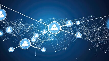 Poster - Explore how digital connections and user interactions shape our technology landscape while emphasizing networking concepts and applications