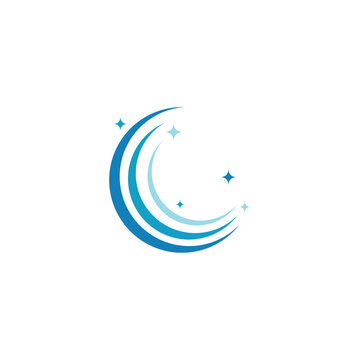 abstract circle logo design symbol illustration vector