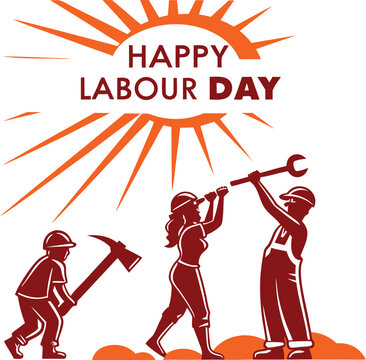 Happy Labor Day Work Tools