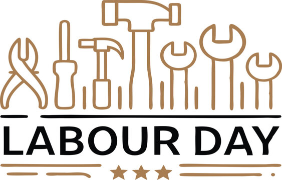 Happy Labor Day Work Tools