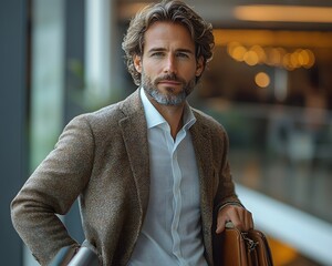 Poster - Confident and poised business executive