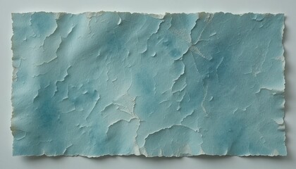 Poster - Textured abstract art piece in studio setting blue tones mixed media artistic environment close-up perspective contemporary design concepts